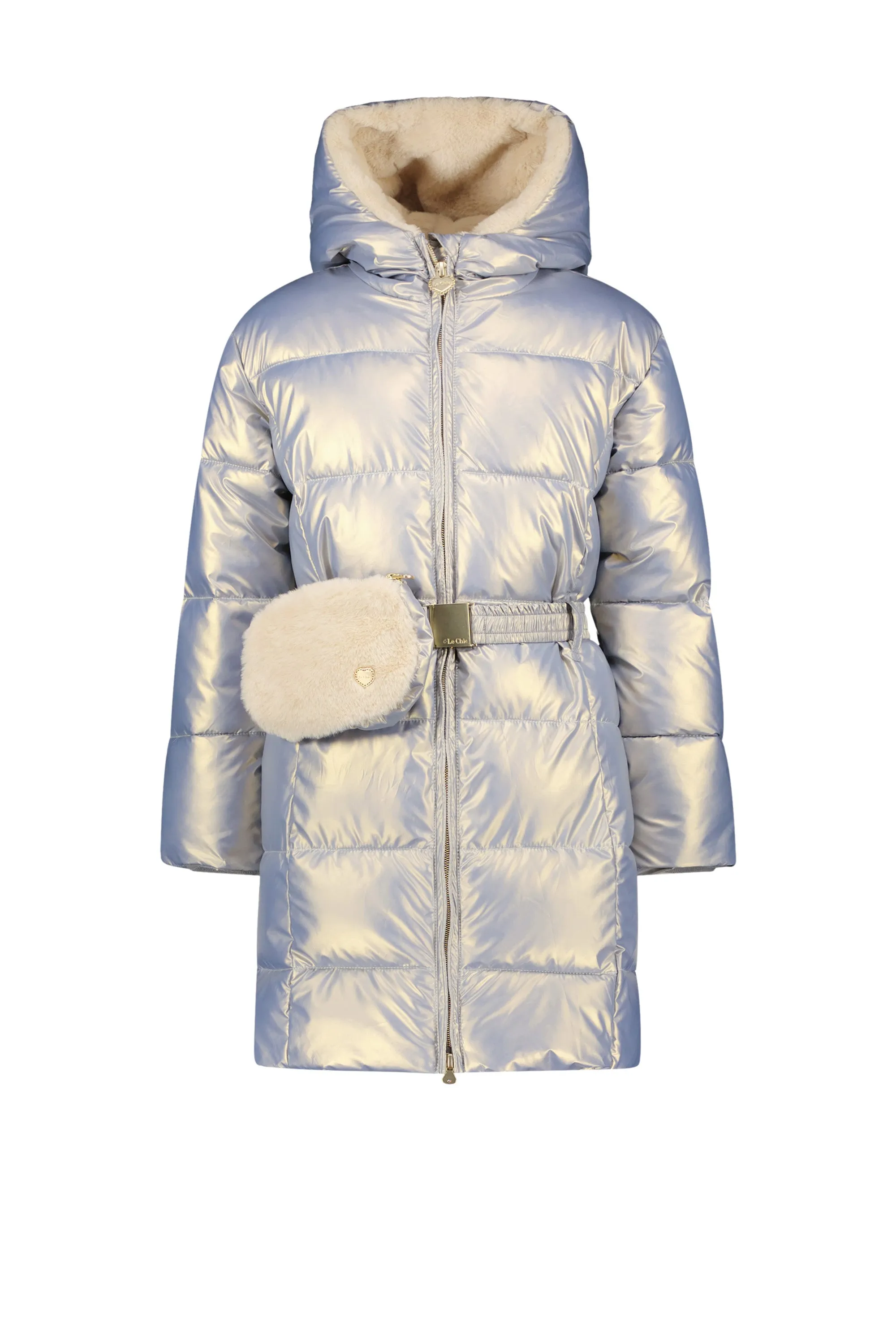 ♥ BIRDO ♥ furry bag & belt coat *Arctic Sunrise*