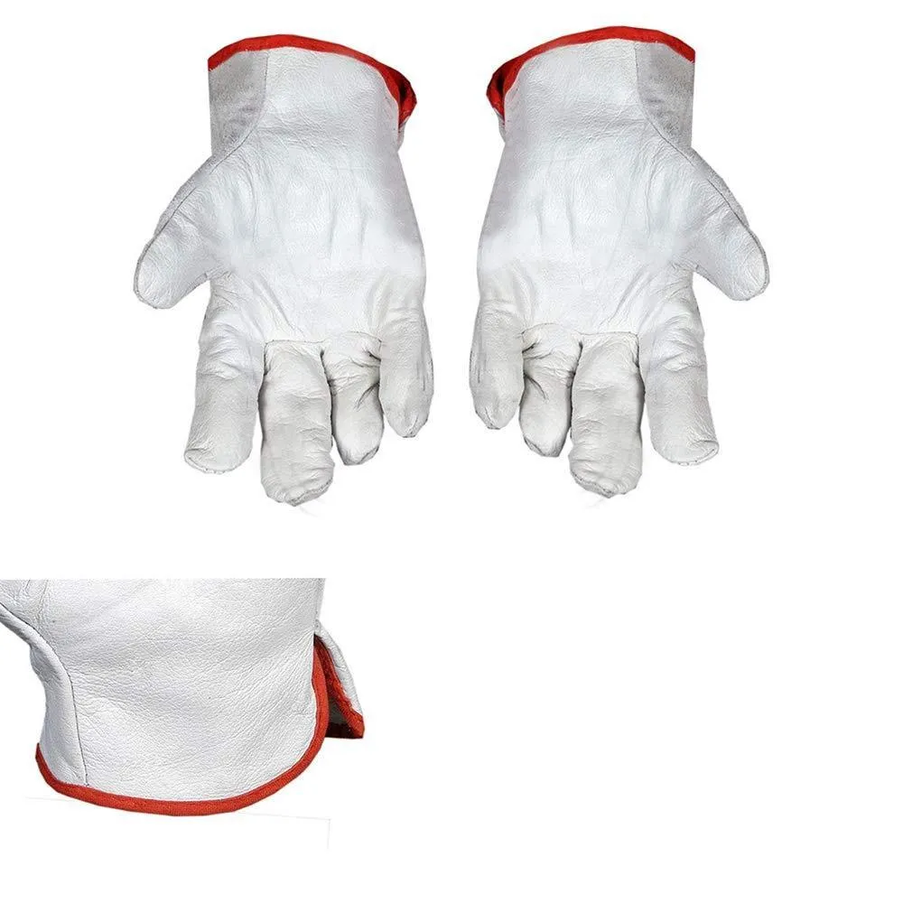 0717 Hand Gloves Leather Split 1 Pair