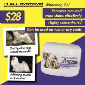 #1 All Systems SHAZAM Pet Whitening Gel 8oz