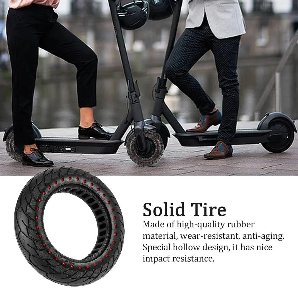 10 Inch Electric Scooter Explosion-Proof Tubeless Tire Front/Rear Tire Compatible with Max G30 Electric Scooter 60/70-6.5 Tire