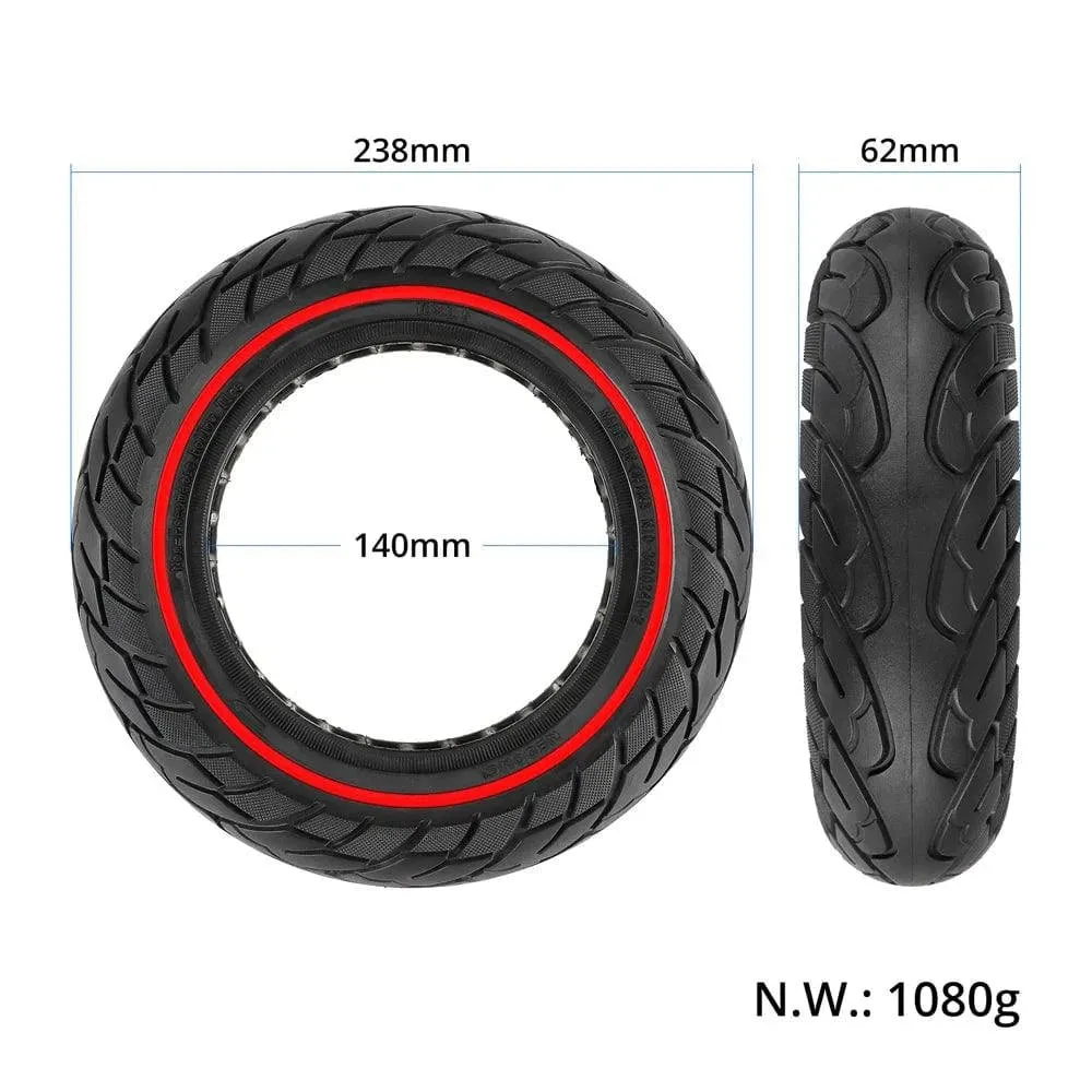 10 Inch Electric Scooter Explosion-Proof Tubeless Tire Front/Rear Tire Compatible with Max G30 Electric Scooter 60/70-6.5 Tire