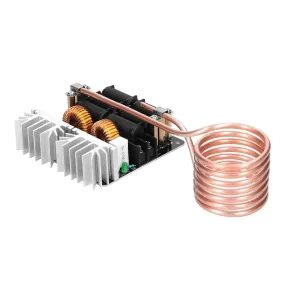 1000W ZVS Induction Heating Board Module 12-48V Low Voltage Heater Coil Flyback Driver Heater for DIY Hardening Annealing