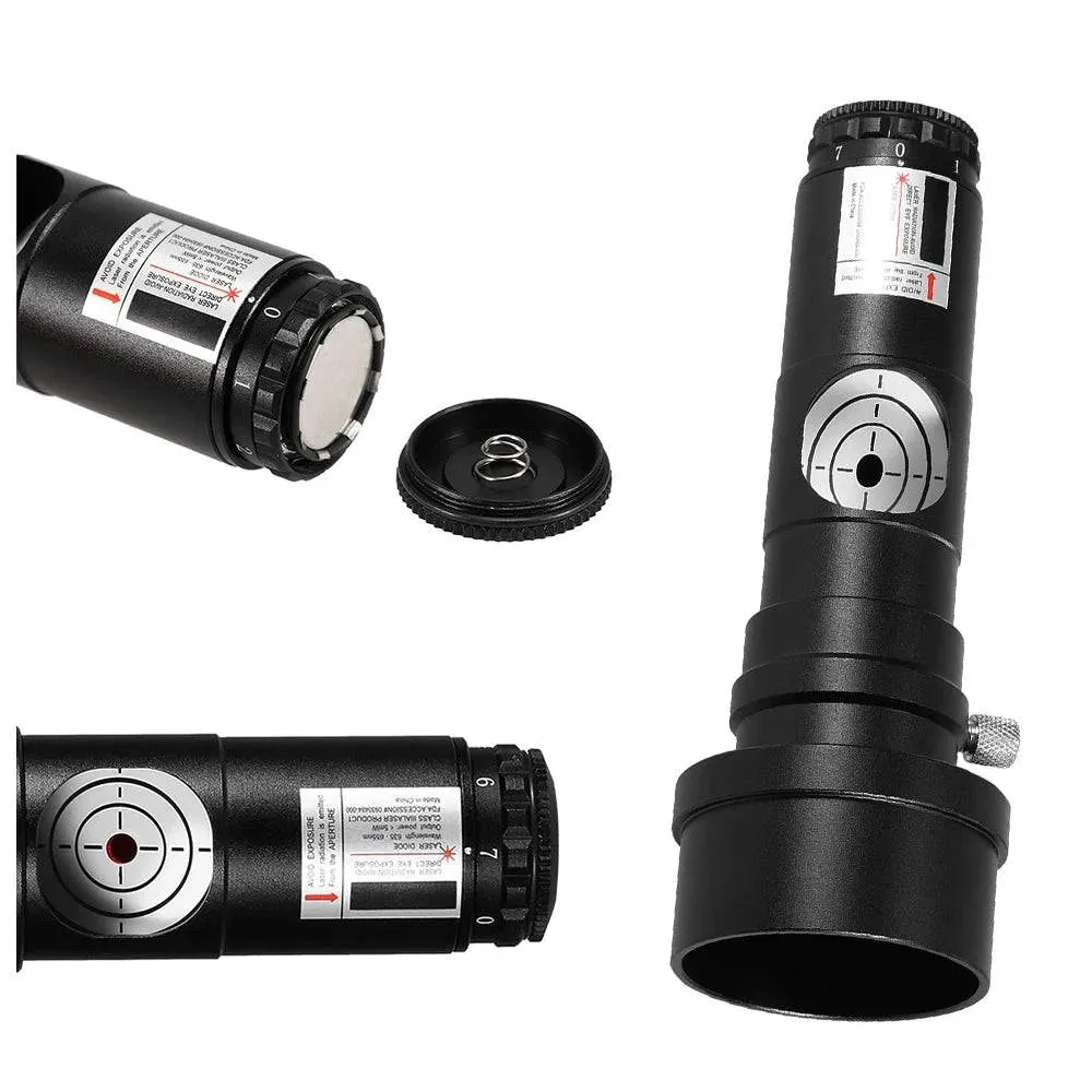 1.25IN Telescope Collimator 2INCH Adapter Reflector Telescope 7 Brightness Level Eye Lens Calibrator