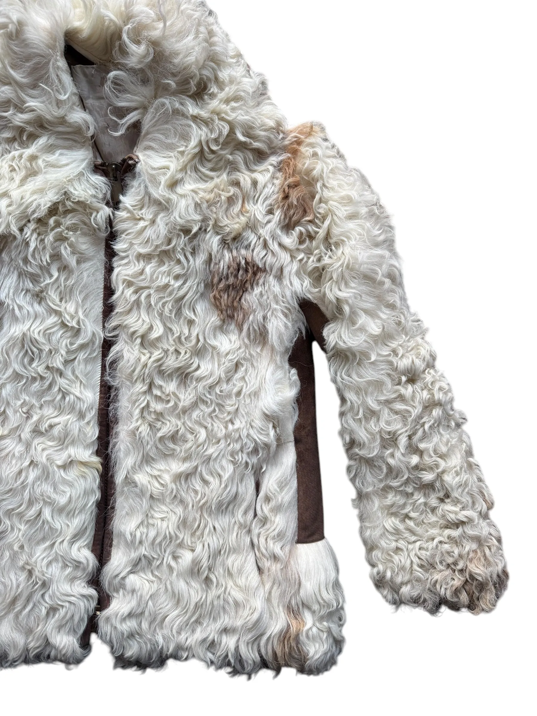 1970s Afghan Fur Coat M