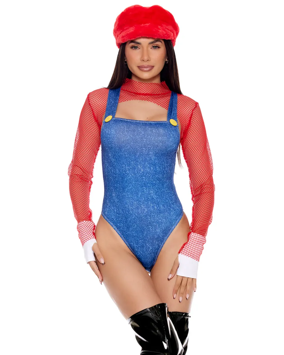 4pc It's A-Me Costume