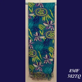 850F - 382TQ , Fringed scarf