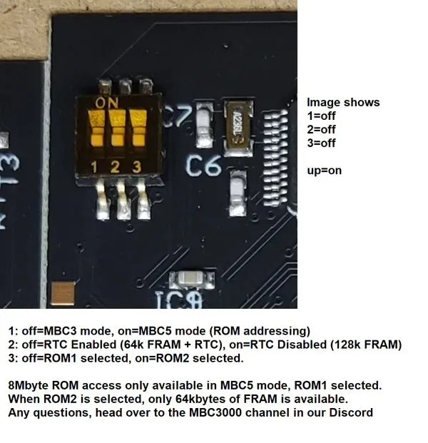 8MB 128KB FRAM programmable Flash Cart MBC3 with RTC battery (MBC5 option) V4 for Nintendo Game Boy | BennVenn