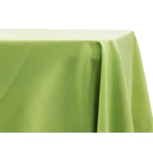 90"x156" Rectangular Oblong Polyester Tablecloth - Apple Green