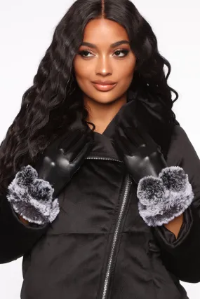 A Little Extra Gloves - Black