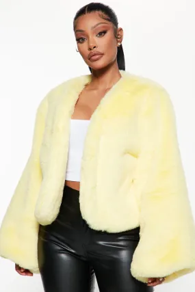 A Little Extra Jacket - Yellow