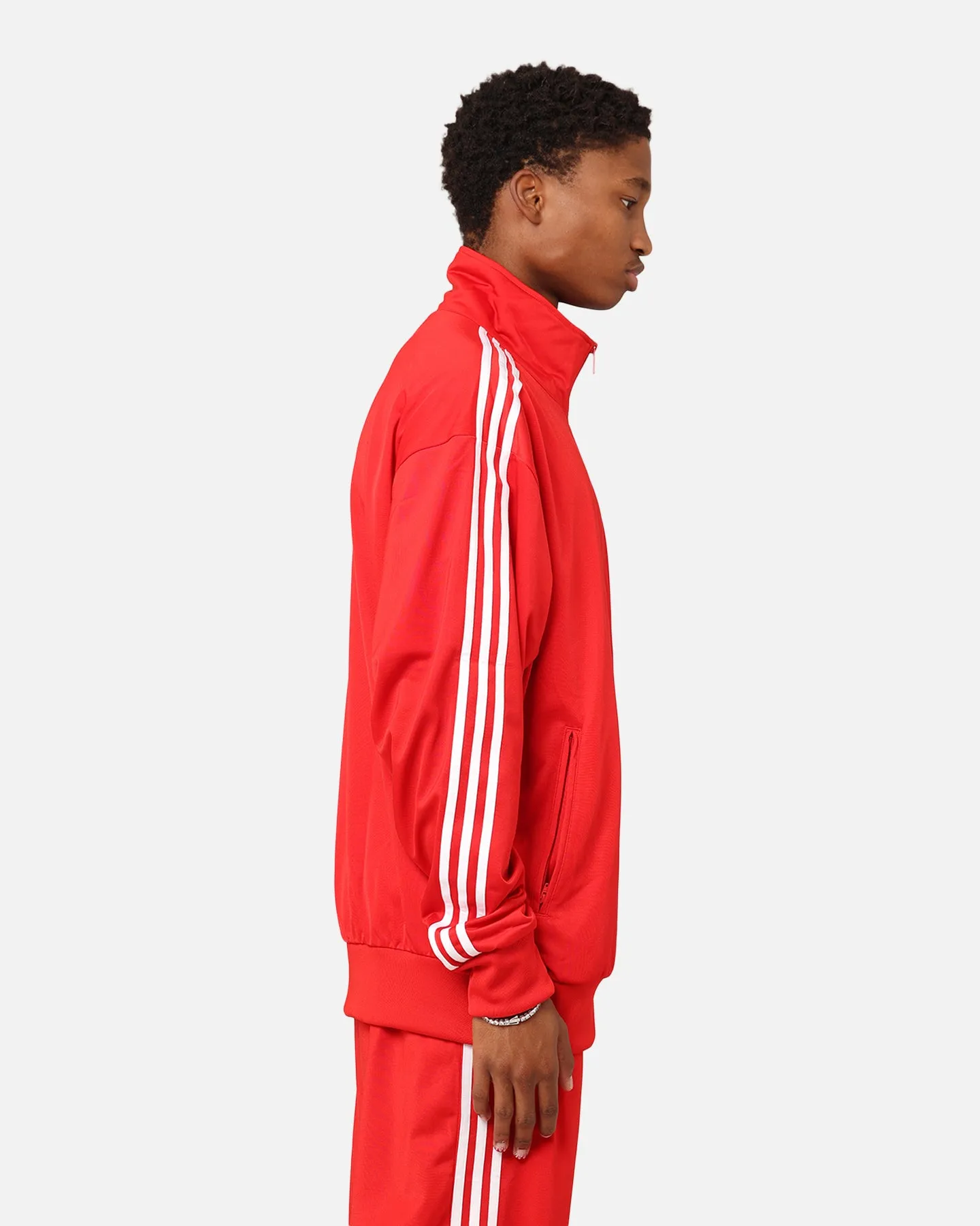 Adidas Classics Firebird Track Jacket Better Scarlet/White