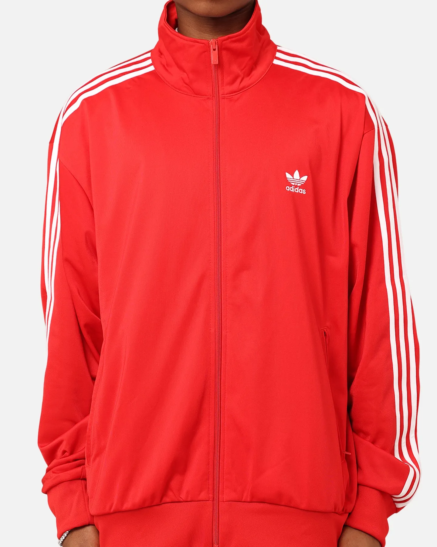 Adidas Classics Firebird Track Jacket Better Scarlet/White