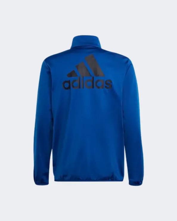 Adidas Essentials Gs-Boys Lifestyle Suit Blue/Black Hc1830