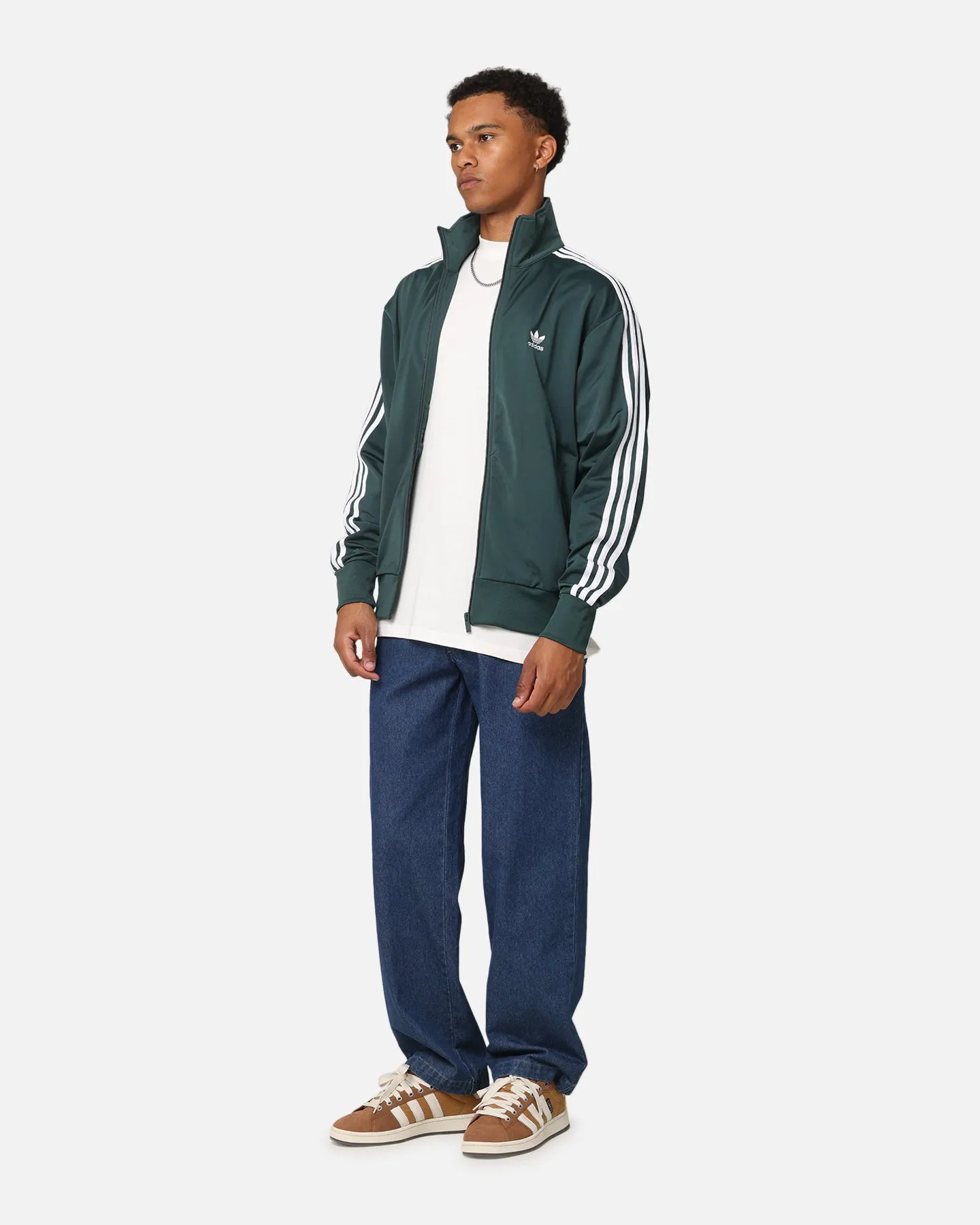 Adidas Firebird Track Jacket Mineral Green