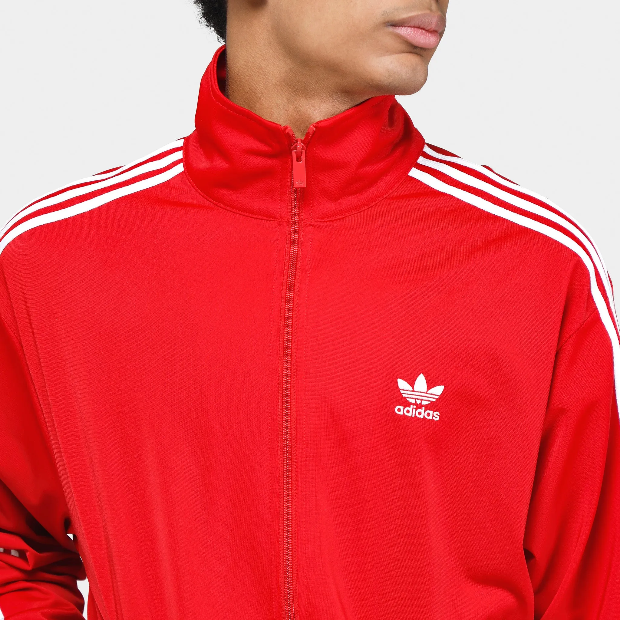 adidas Originals Adicolor Classics Firebird Track Jacket Better Scarlet / White