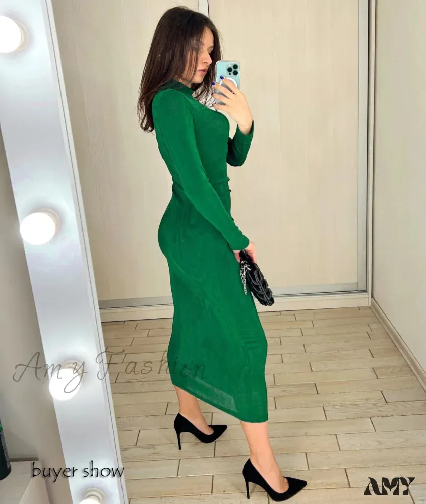 Amy Fashion - Elegant Fashion Sexy Bodycon Dresses