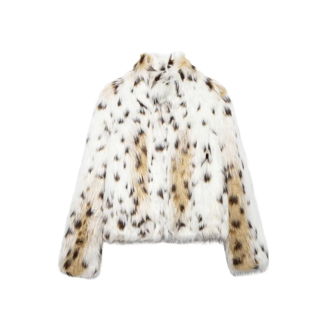 Amy - Leopard Fur Coat