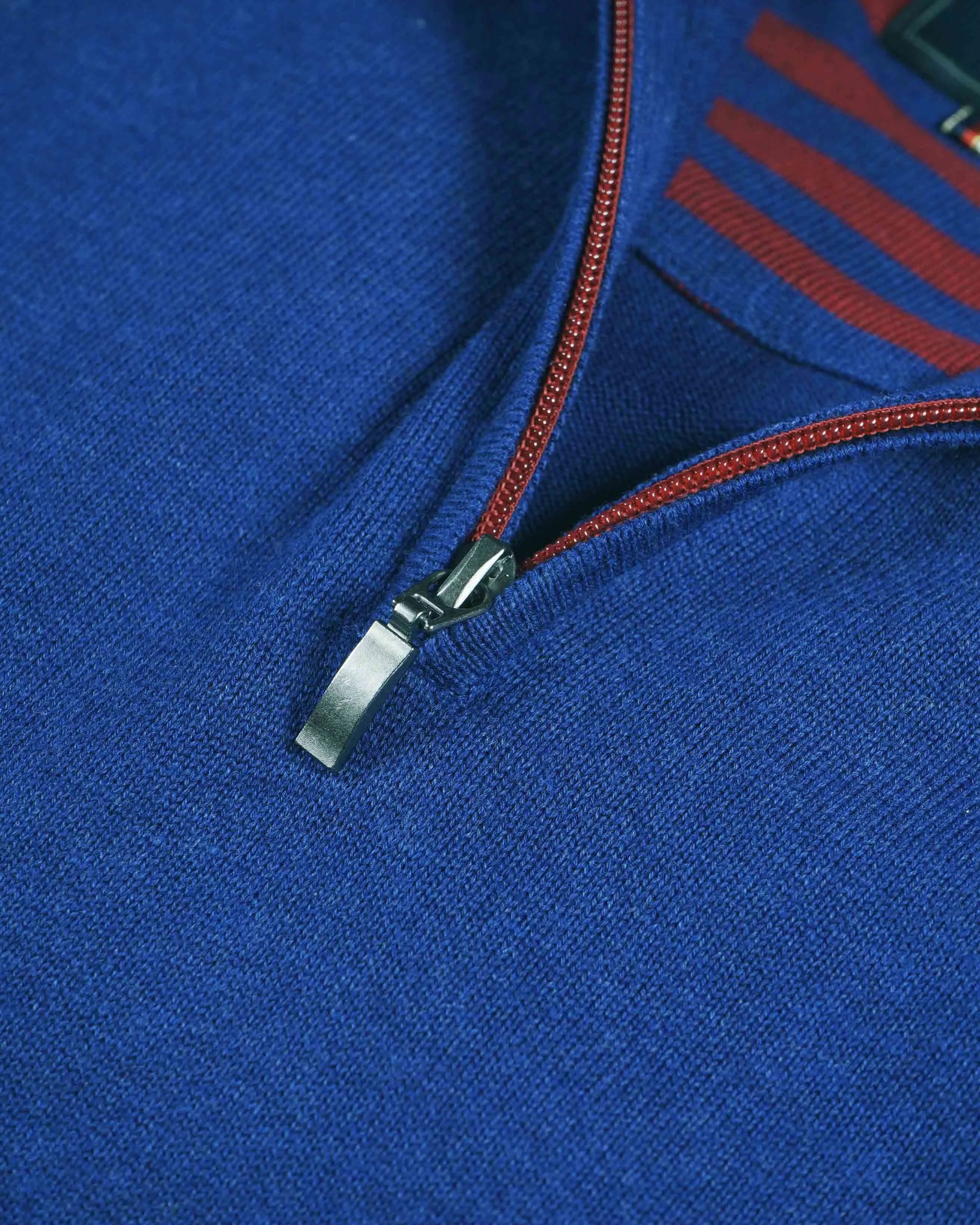 Andre 'Tory' Half Zip - Navy / Ink