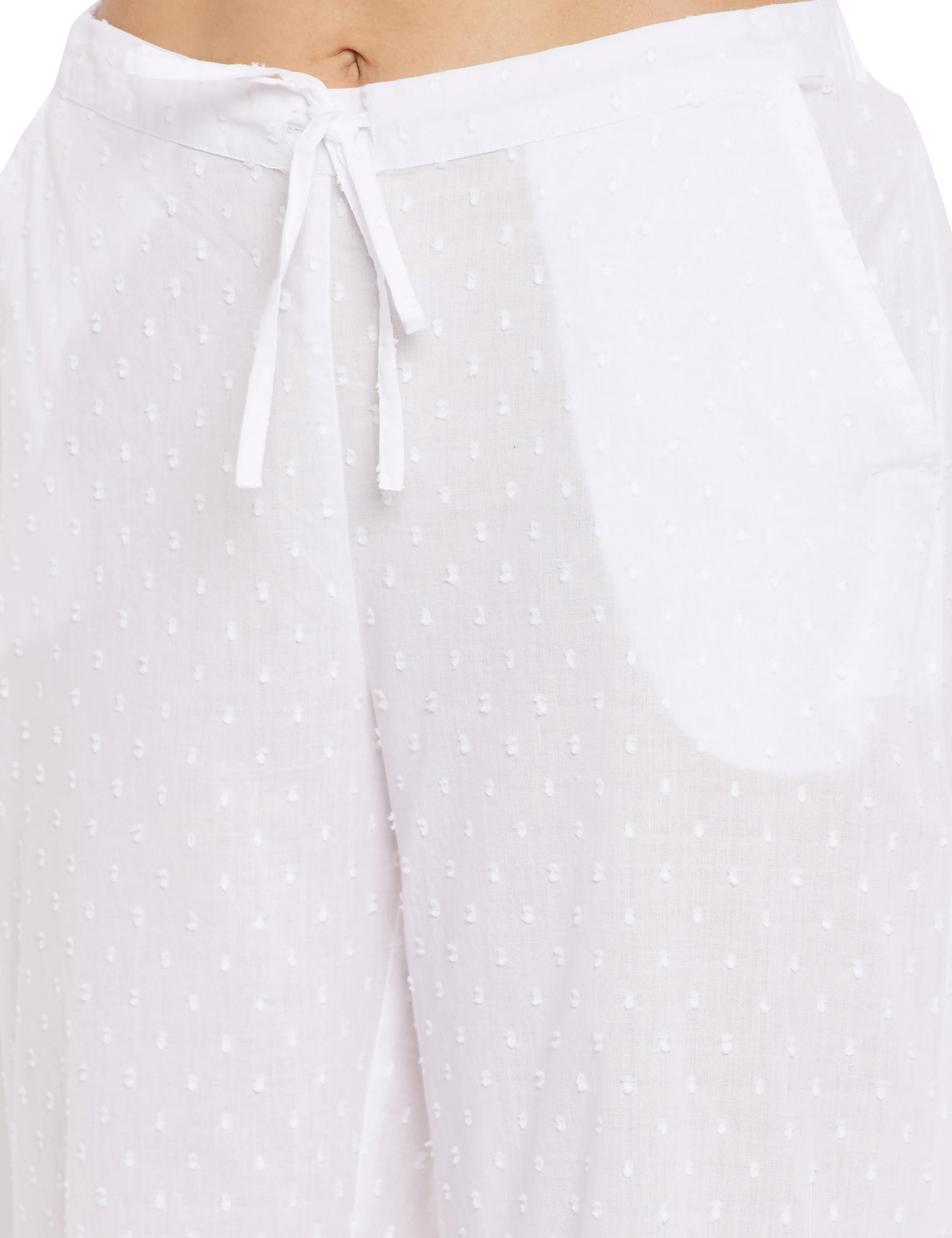 Annie Cotton Embroidery Pyjamas Set