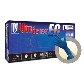 Ansell Microflex Ultrasense Ec Powder-Free Nitrile Exam Gloves Glove Exam Nitrile Ultrasenseextcuff Pf Lg 100/Bx 10Bx/Cs