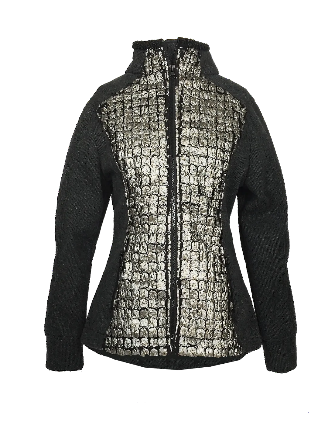 ASHORE Womens Foil Print Split Wash Face  HYBRID JACKET