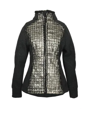 ASHORE Womens Foil Print Split Wash Face  HYBRID JACKET