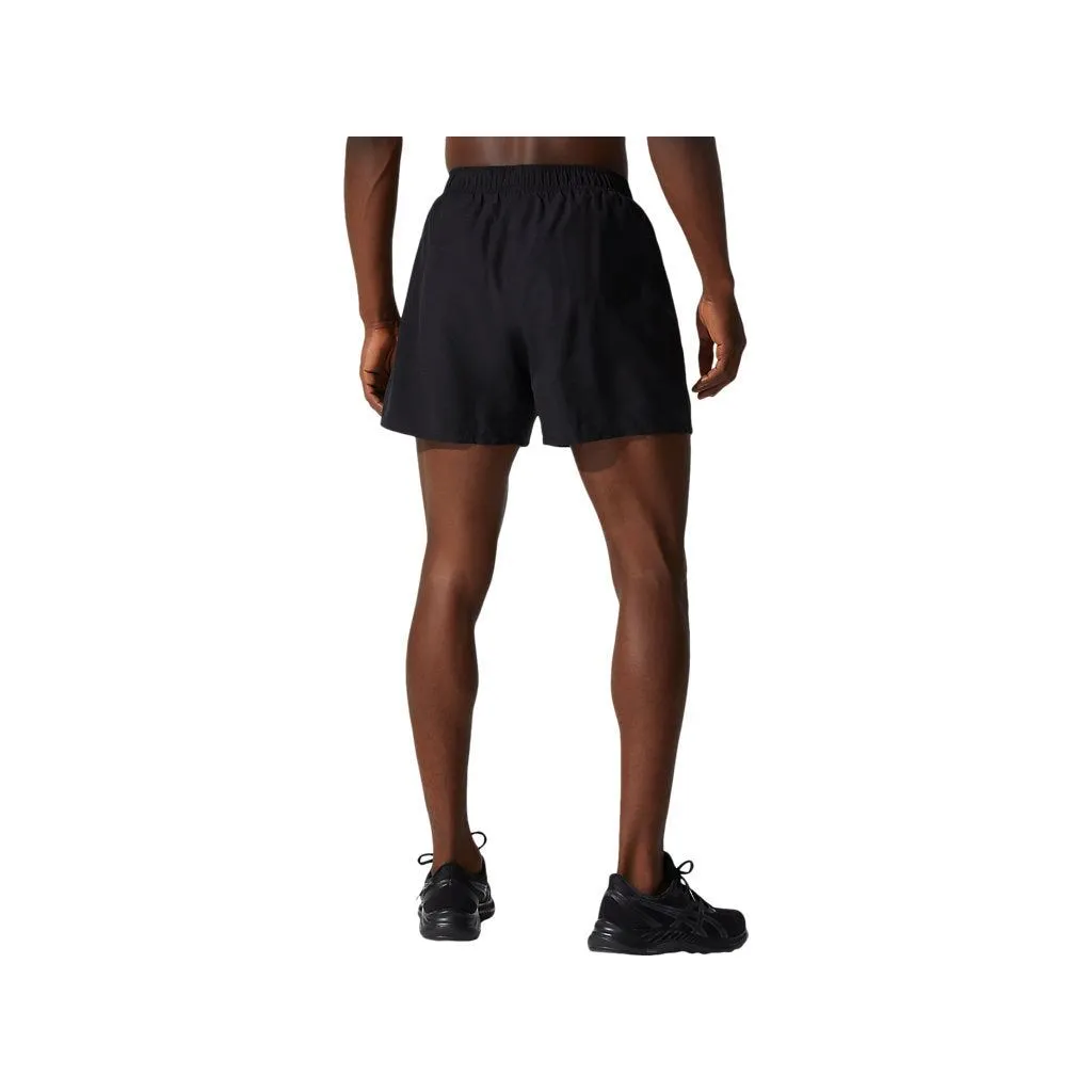 Asics Silver 5 Inch Short Men's Black