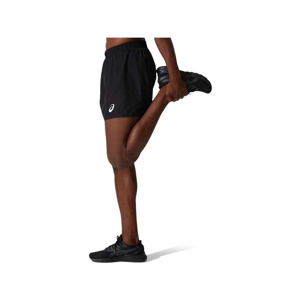 Asics Silver 5 Inch Short Men's Black