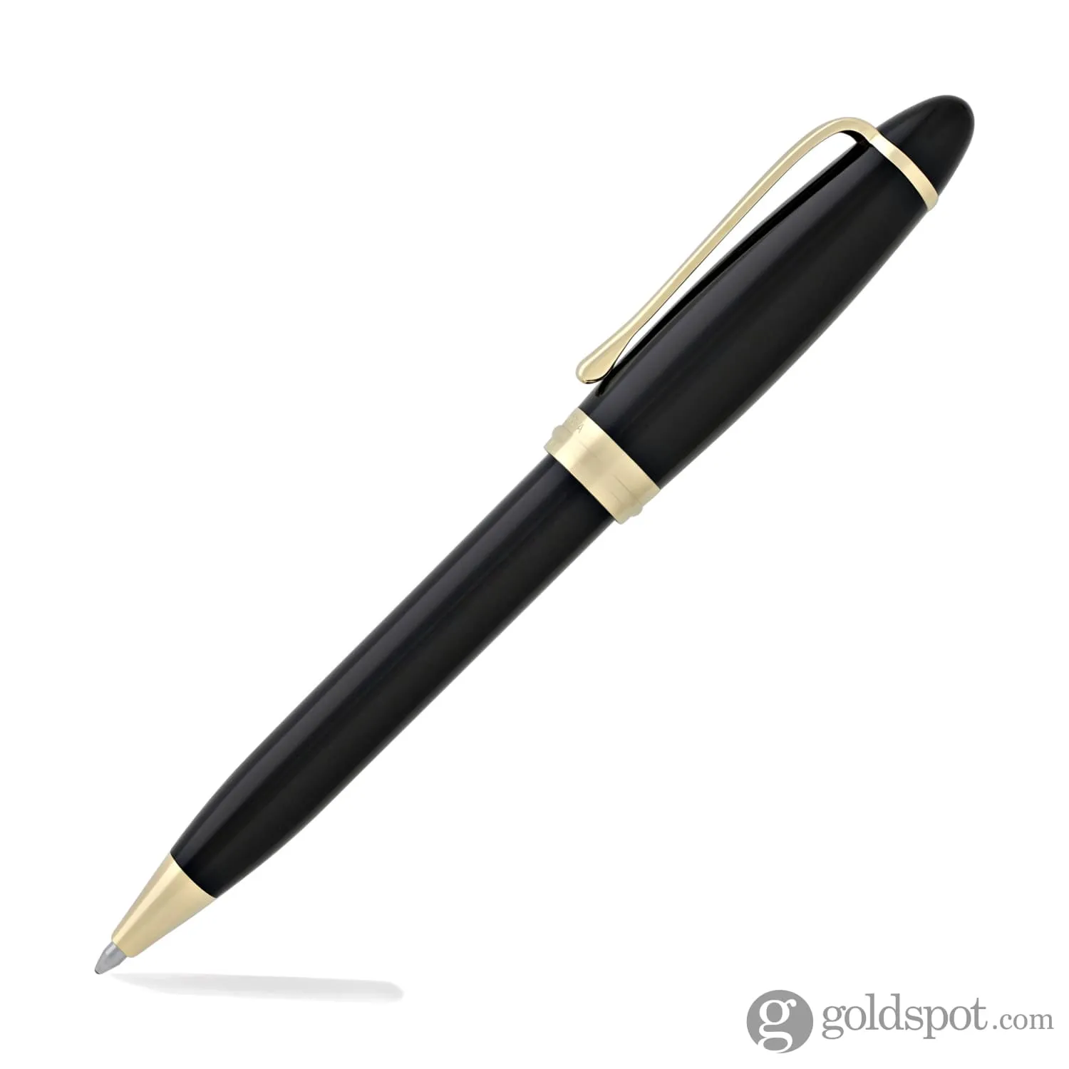 Aurora Ipsilon Ballpoint Pen in Resin Black