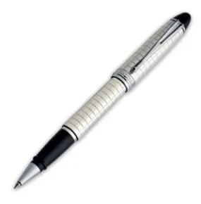 Aurora Ipsilon Quadra Sterling Silver Rollerball Pen