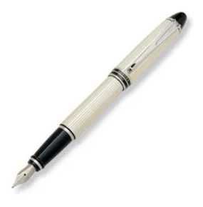 Aurora Ipsilon Sterling Silver Fountain Pen