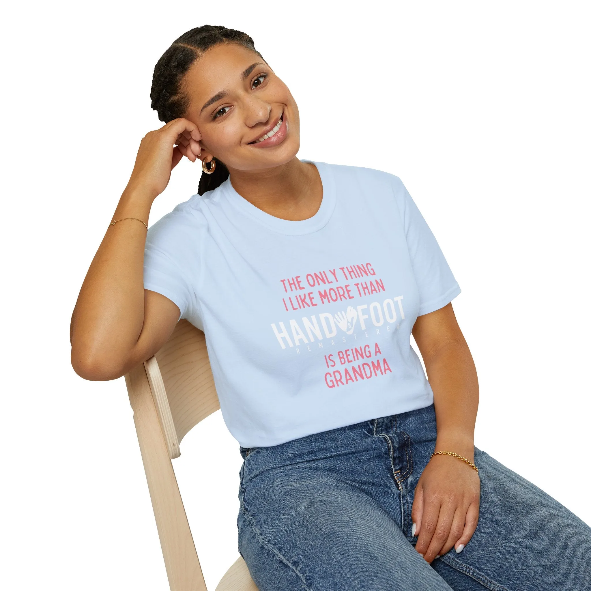 Being a Grandma Softstyle T-Shirt