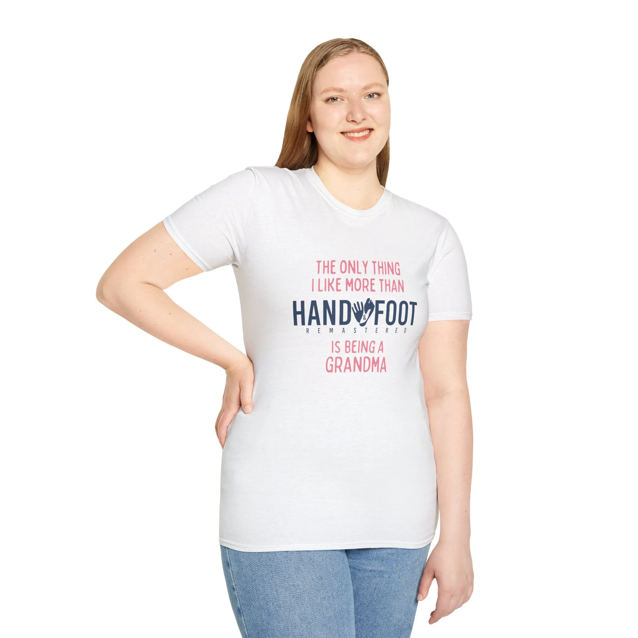 Being a Grandma Softstyle T-Shirt