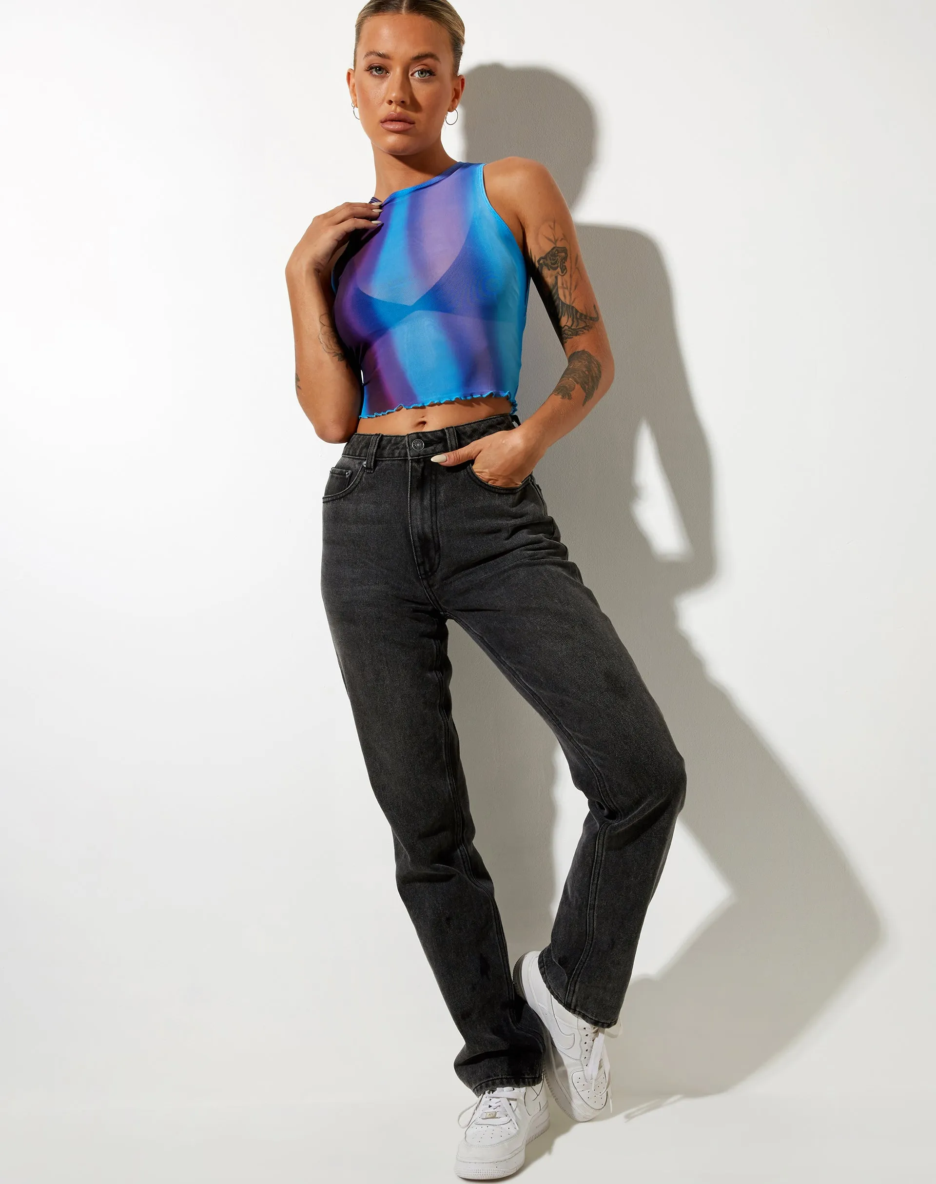 Bita Crop Top in Solarized