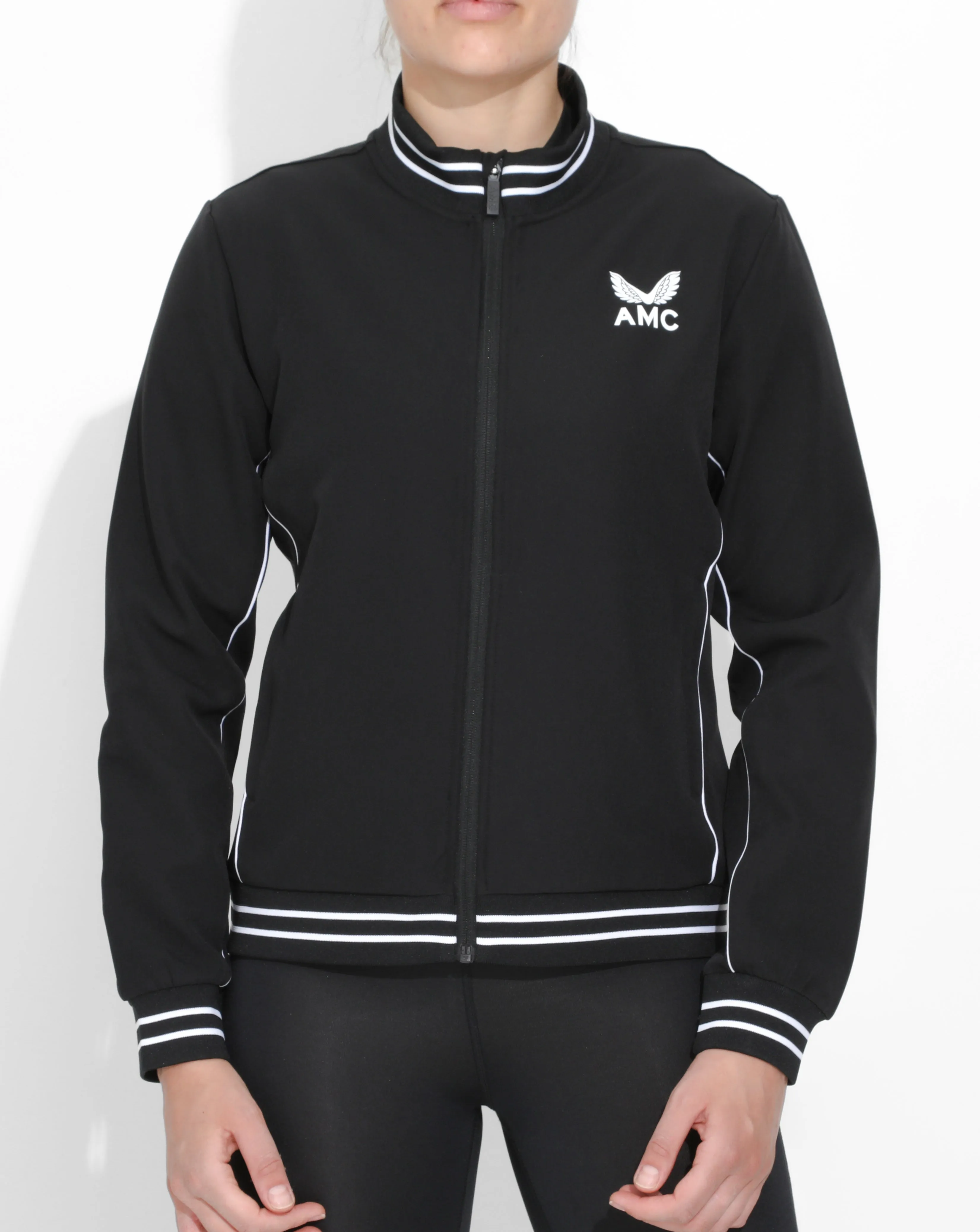 Black AMC Core Women's Track Jacket