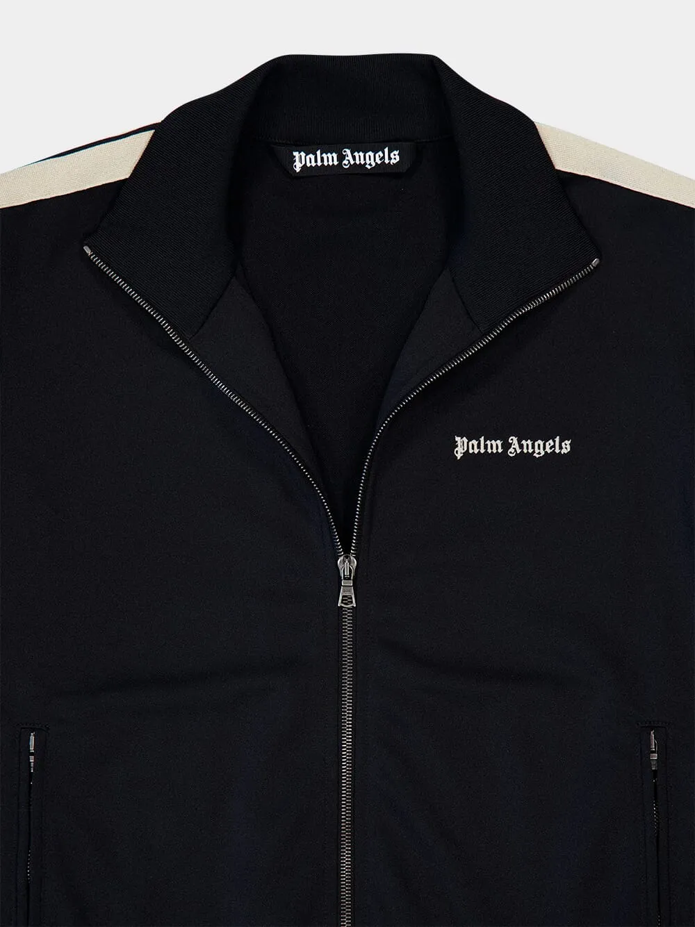 Black Classic Logo Track Jacket