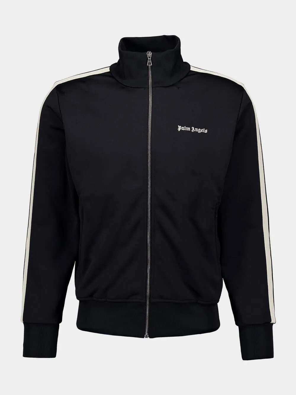 Black Classic Logo Track Jacket