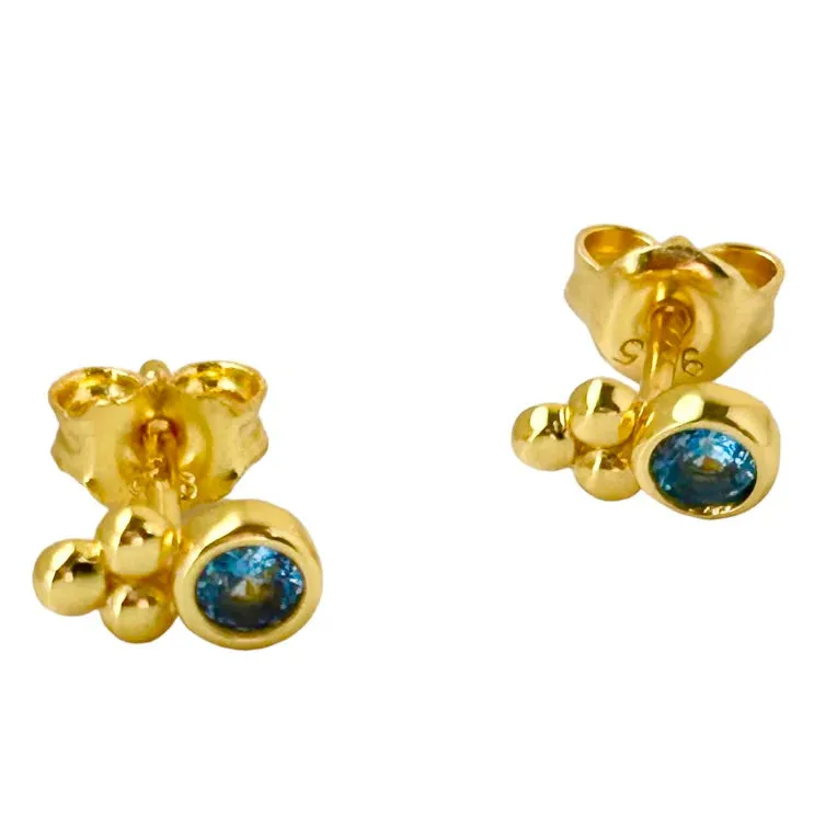 BONNIE GOLD STUD EARRINGS