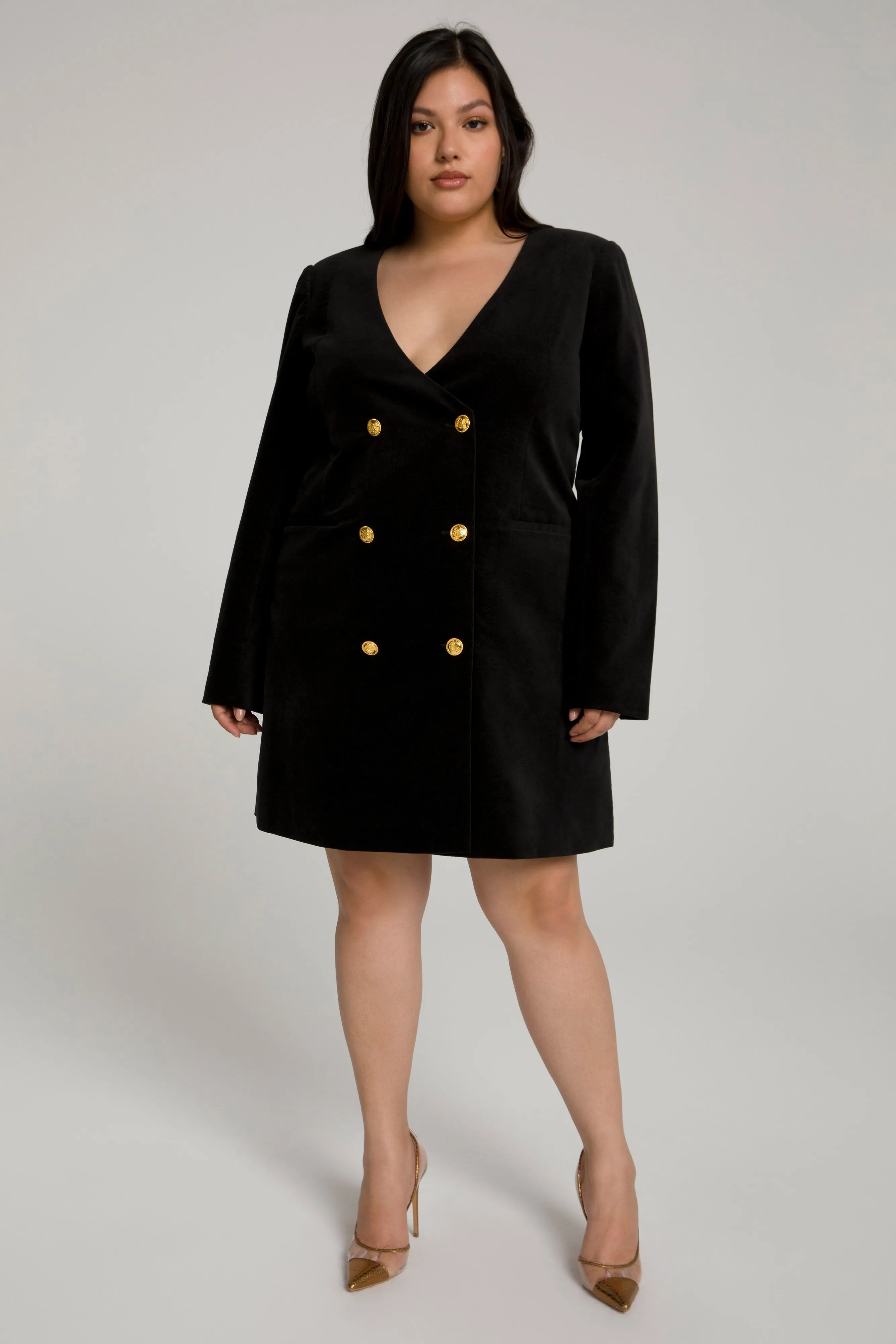 BOSS BLAZER DRESS | BLACK001