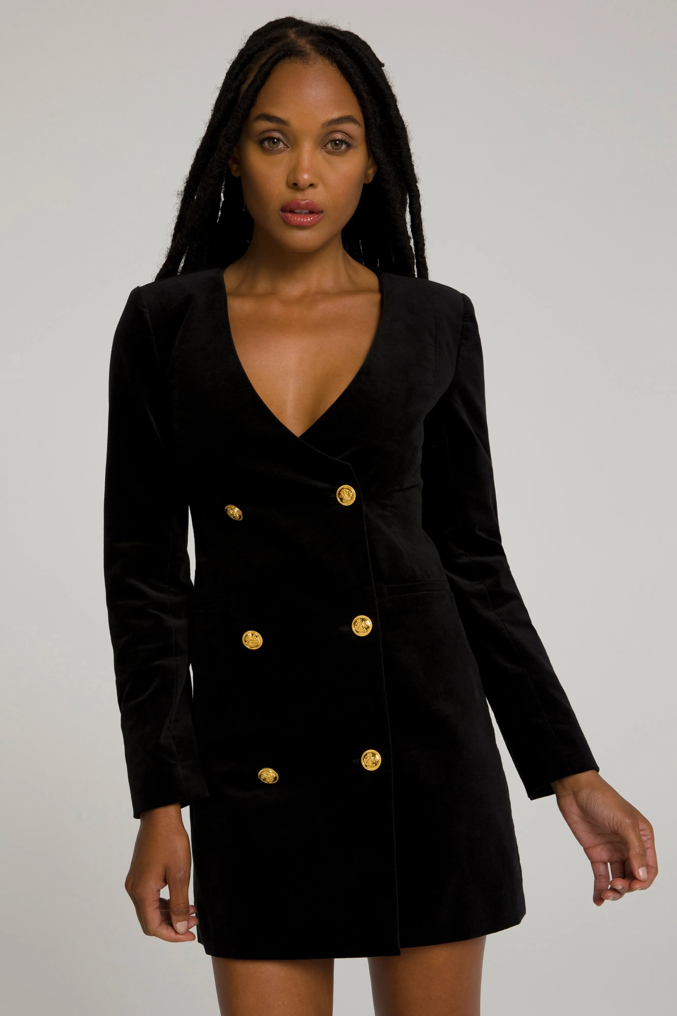 BOSS BLAZER DRESS | BLACK001