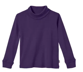 Boys and Girls Soft Cotton Turtleneck  | Purple