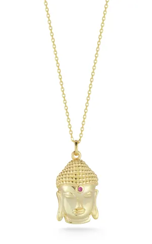 Buddha Head Necklace