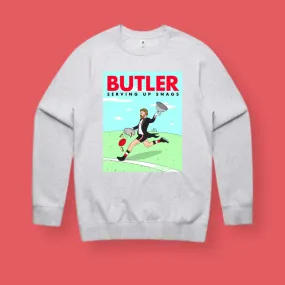 BUTLER: GREY JUMPER