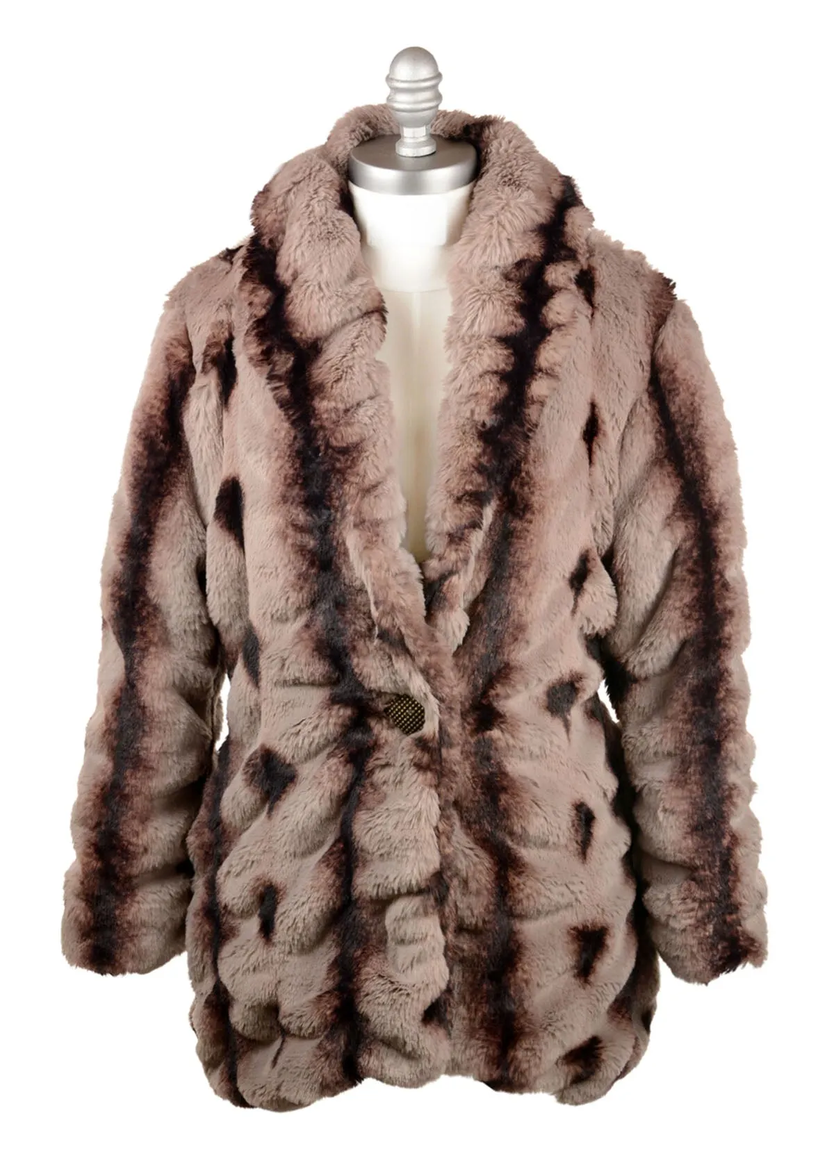 Cardi Coat - Royal Opulence Faux Furs