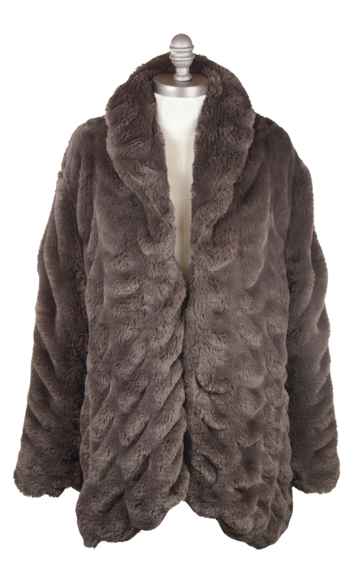 Cardi Coat - Royal Opulence Faux Furs