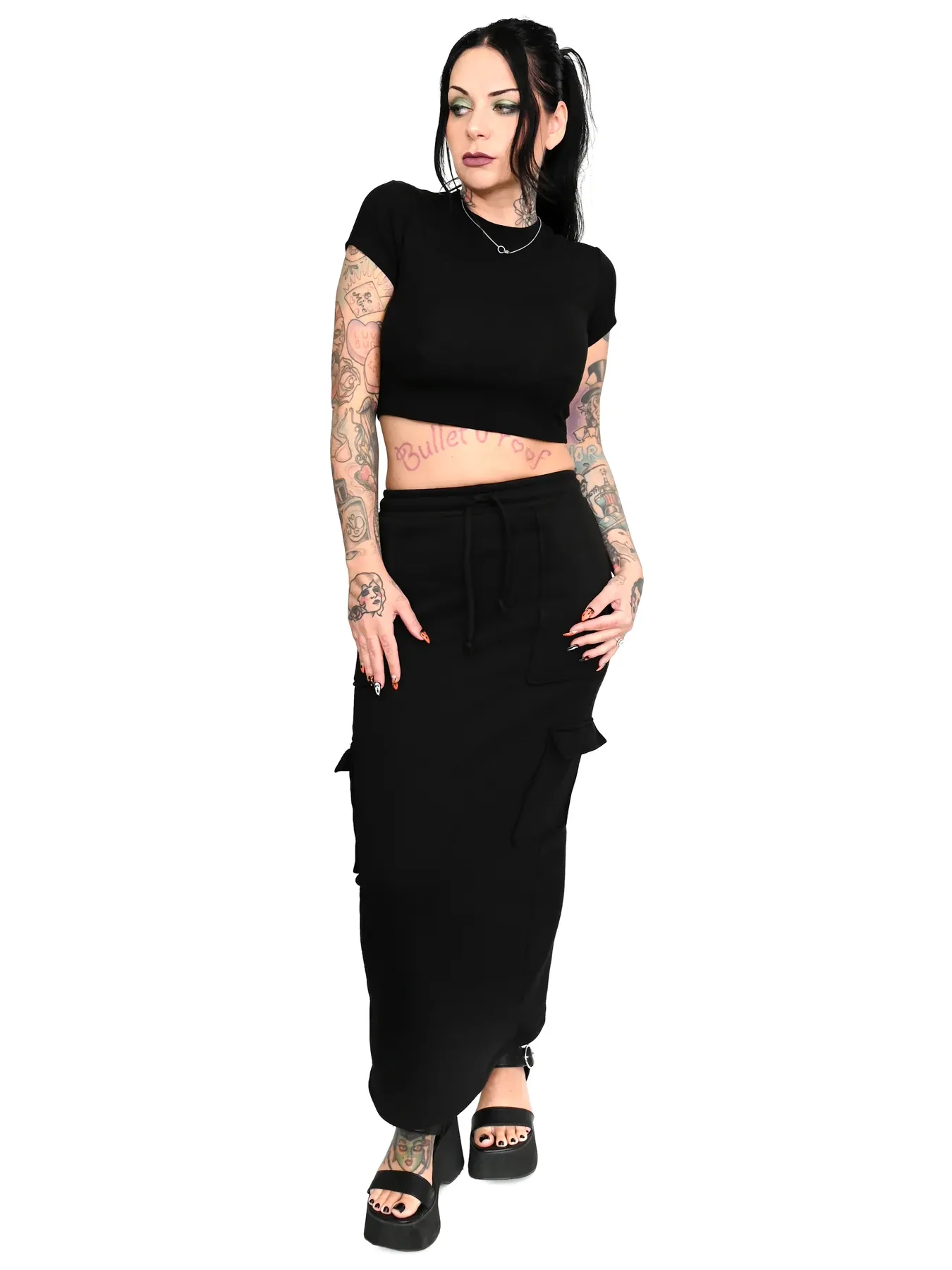 Cargo Maxi Skirt FOXBLOOD