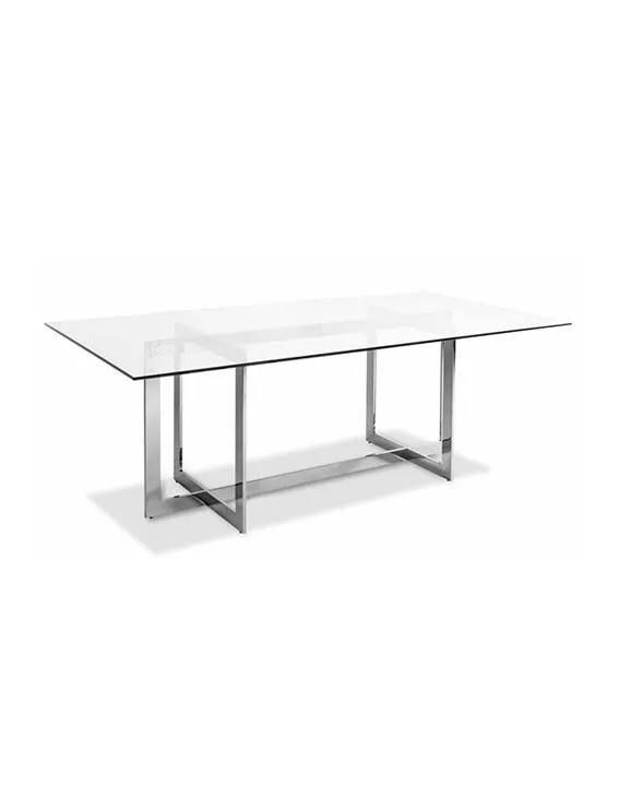 Carmelina Dining Table SILVER