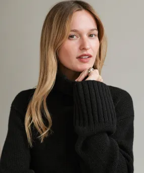 Cashmere Jet Turtleneck