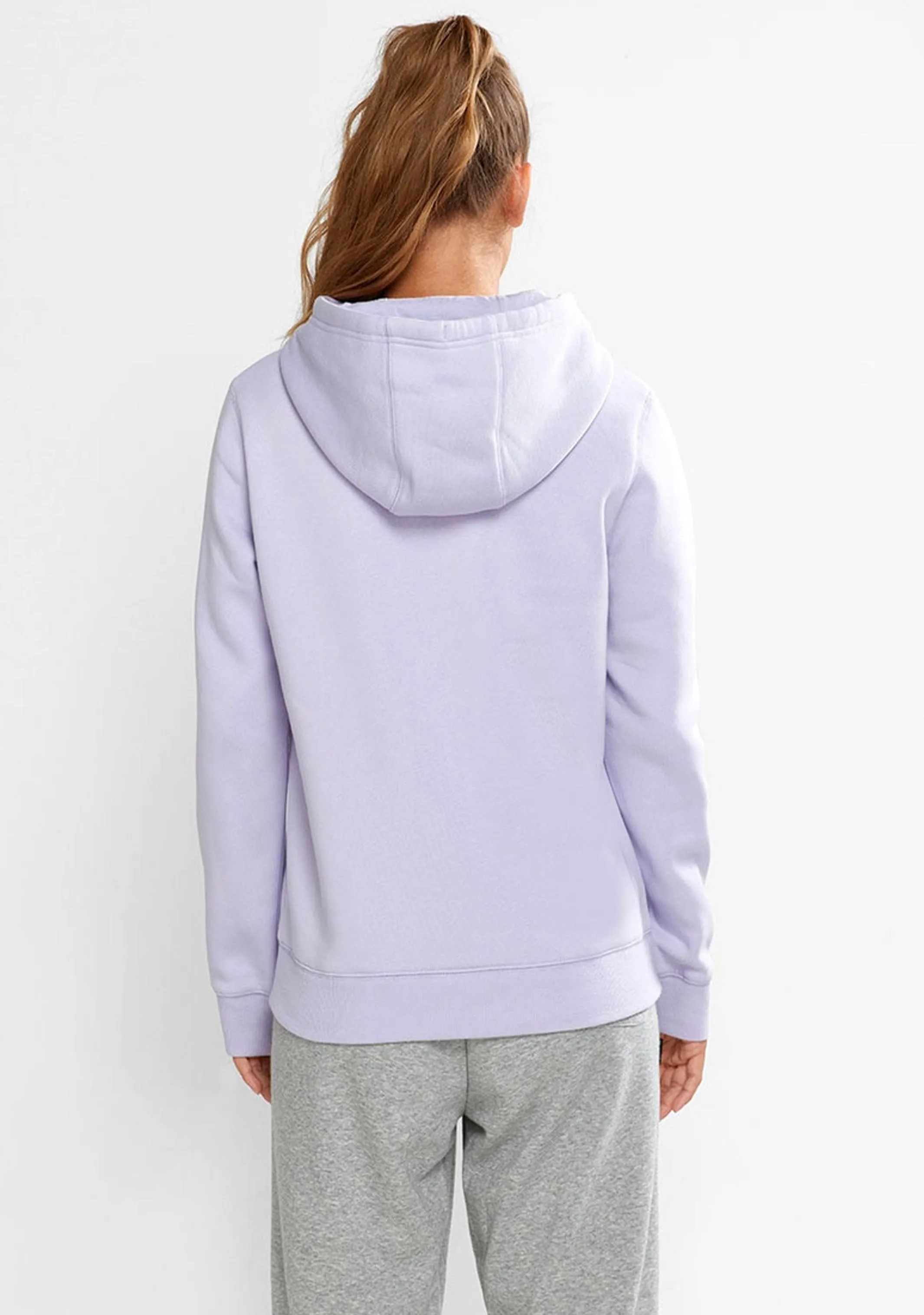 Champion Womens Script Logo Hoodie Lilac <br> CWG4N XMC