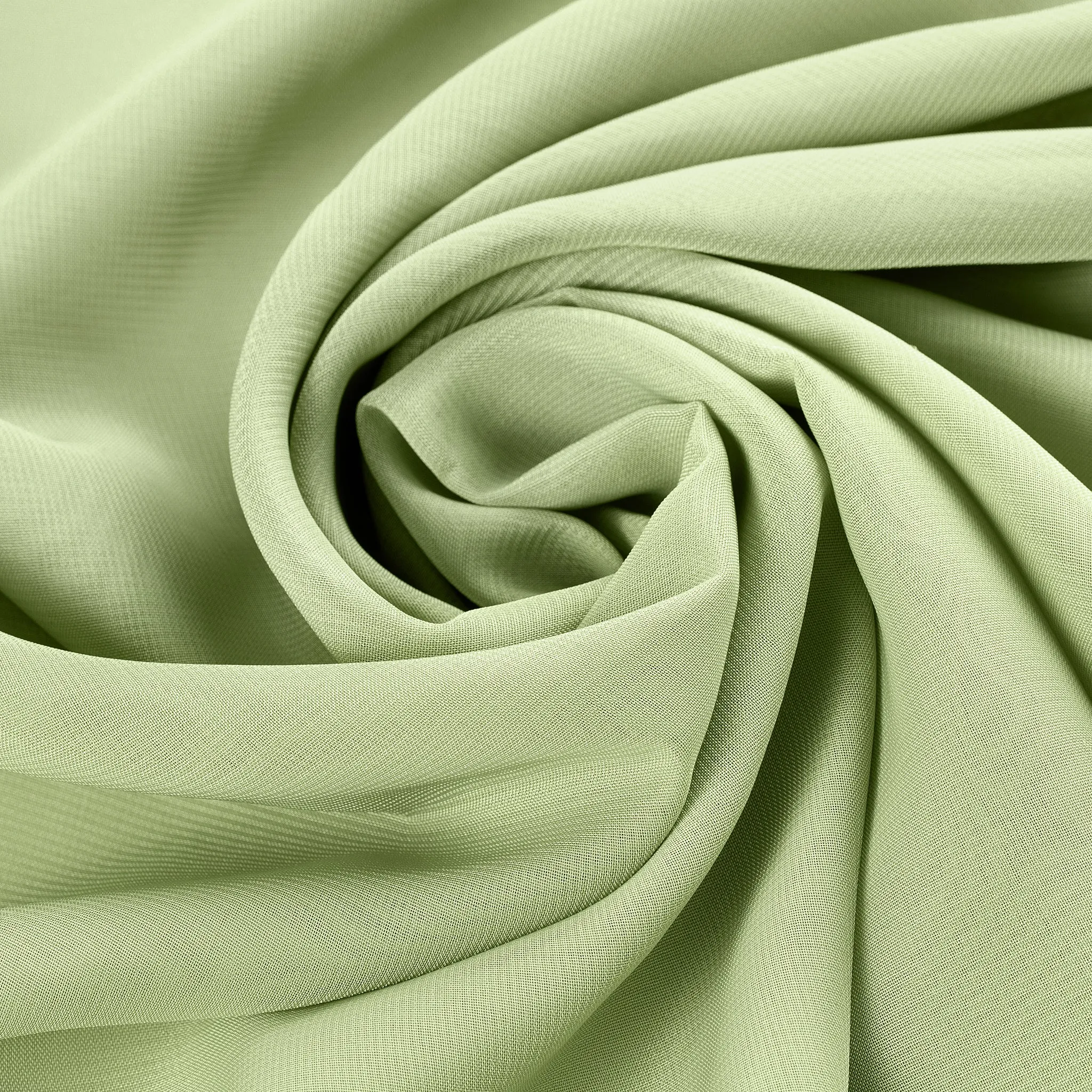 Chiffon Fabric Bolt 58" x 10 yards - Sage Green